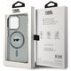 Karl Lagerfeld HC MagSafe IML Metal K. Head case for iPhone 15 Pro 6,1&quot; black 3666339284480