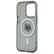 Karl Lagerfeld HC MagSafe IML Metal Choupette Head case for iPhone 15 Pro 6,1&quot; black 3666339284626