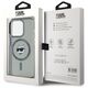 Karl Lagerfeld HC MagSafe IML Metal Choupette Head case for iPhone 15 Pro Max 6,7&quot; black 3666339284633
