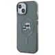 Karl Lagerfeld HC MagSafe IML Metal KC Heads case for iPhone 15 6,1&quot; black 3666339284749