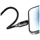 USAMS USB-C / Lightning cable 30W 1.2m Digital Display Zinc Alloy Fast Charging Data Cable HX Series