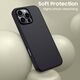 Case IPHONE 16 PRO MAX Tech-Protect Silicone MagSafe Matte black 5906302311774