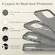 Case IPHONE 16 PRO MAX Tech-Protect Silicone MagSafe Clay gray 5906302311811