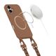 Case IPHONE 16 Tech-Protect Magnecklace MagSafe Chocolate brown 5906302311927