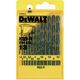 Wiertło Dewalt do metalu HSS walcowe 1,5 2 4,5 4 5,5 5 4,8 3 2,5 3,5 6 3,2 6,5mm zestaw (DT5912-QZ)