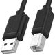 Kabel USB Unitek USB-A - micro-B 1 m Czarny (Y-C430GBK)