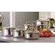 Tefal Garnek Duetto+ 24cm srebrny