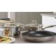 Tefal Garnek Duetto+ 24cm srebrny