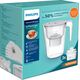 Dzbanek filtrujący Philips Dzbanek MicroXclean Softening+ 2,6l AWP2943WHT3/58 + 3 filtry