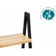 Berilo Regał BAMBOO GLOW, 40 x 30 x 81,5 cm
