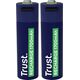 Trust TRUST Nabíjecí baterie AA, USB-C, 2ks
