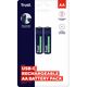 Trust TRUST Nabíjecí baterie AA, USB-C, 2ks