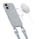 Case IPHONE 16 Tech-Protect Magnecklace MagSafe Crayon Grey 5906302370320