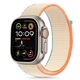 Strap for APPLE WATCH 6 / 7 / 8 / 9 / 10 / SE (40 / 41 / 42 MM) Tech-Protect Nylon Cream 5906302370719