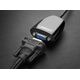 Adapter AV Ugreen HDMI - D-Sub (VGA) czarny (40253)
