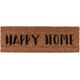 Present Time Wycieraczka pod drzwi z włókna kokosowego HAPPY HOME, 75 x 26 x 2 cm