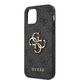 Guess Case for iPhone 12 / iPhone 12 Pro - Guess Hardcase 4G Big Metal Logo ( GUHCP12M4GMGGR) - Grey 3666339004576 έως 12 άτοκες Δόσεις