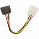 Gembird Molex - SATA, 0,15m, Πολύχρωμο (CCSATAPS) 267491 8716309022866