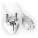 Καλώδιο τροφοδοσίας Gembird VDE Euro/IEC C13 1,8 m (PC-186W-VDE) 329562 8716309026666