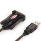 Unitek USB-A - RS-232 Καλώδιο USB 1,5 m Μαύρο (USBTS9P) 541374 4894160000002