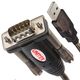 Unitek USB-A - RS-232 Καλώδιο USB 1,5 m Μαύρο (USBTS9P) 541374 4894160000002