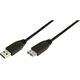 LogiLink USB-A - USB-A καλώδιο USB 2 m Μαύρο (CU0042) 600771 4052792003307