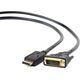 Gembird DisplayPort - καλώδιο DVI-D 1m μαύρο (CCDPMDVIM1M) 612097 8716309078948