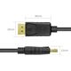 Unitek DisplayPort - Καλώδιο DisplayPort 5m μαύρο (Y-C610BK) 715390 4894160032751