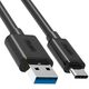 Unitek USB-A - Καλώδιο USB-C USB 1 m Μαύρο (Y-C474BK) 799627 4894160017246