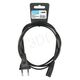 Καλώδιο τροφοδοσίας iBOX EURO 2 PIN AUDIO-RTV VDE POWER CABLE 3X0,75mm (IKZ3) 706196 5901443050889