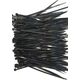 Organizer Gembird Opaska zaciskowa Czarny 100 sztuk  (NYTFR-250X3.6)