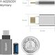 Unitek USB-C - Προσαρμογέας USB Ασημί (Y-A025CGY) 1053732 4894160021267