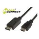 Kabel MicroConnect DisplayPort - HDMI 2m czarny (DP-HDMI-200)