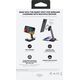 Ładowarka Zagg International Mophie Snap+ charging stand pad - stojąca ładowarka bezprzewodowa do dwóch urządzeń kompatybilna z MagSafe 15W (black)