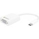 Adapter USB Techly USB-C - VGA Biały  (020423)
