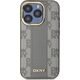 DKNY DKNY DKHMP15LPCPVSLE iPhone 15 Pro 6.1" beżowy/beige hardcase Leather Checkered Mono Pattern MagSafe