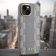 DKNY DKNY DKHMP15SPCPVSLE iPhone 15 6.1" beżowy/beige hardcase Leather Checkered Mono Pattern MagSafe