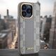 DKNY DKNY DKHMP14LPCPVSLE iPhone 14 Pro 6.1" beżowy/beige hardcase Leather Checkered Mono Pattern MagSafe