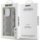 DKNY DKNY DKHMP15XPCPVSLE iPhone 15 Pro Max 6.7" beżowy/beige hardcase Leather Checkered Mono Pattern MagSafe