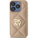 DKNY DKNY DKHCP14SPQDSLE iPhone 14 6.1" beige/beige Quilted Stack Logo