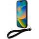 DKNY DKNY DKHCP16SPBSWSK iPhone 16 6.1" black/black hardcase Wrist Strap Stock Logo