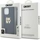 DKNY DKNY DKHCP16LPBSWSK iPhone 16 Pro 6.3" black/black hardcase Wrist Strap Stock Logo