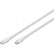 Kabel USB Digitus Digitus USB-C 2.0 (ST-ST) 0,5m Ladekabel Silikon 60W Weiß