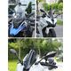 SunnyLife Uchwyt Mocowanie Na Szybę Motor Motocykl Do Gopro Sjcam Xiaomi Dji Insta360 / Zj846-d