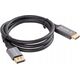 Lanberg Kabel adapter Lanberg Displayport (M) -> HDMI (M) 1M 4K czarno-srebrny