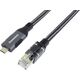 PremiumCord PremiumCord Ethernetový kabel USB-C na LAN RJ45 10/100/1000, 1m