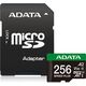 Karta ADATA Speed Plus MicroSDXC 256 GB Class 3 UHS-I/U3 A2 V30 (UD256GUI3V30A2SP-RA1)