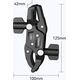 Ulanzi Podwójne Mocowanie Uchwyt Imadło Magic Arm 2x Klips Super Clamp / ULANZI / LC01