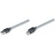 Kabel USB Manhattan USB-A - USB-B 11 m Srebrny (510424) 352165 766623510424