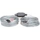 Kabel USB Manhattan USB-A - USB-B 11 m Srebrny (510424) 352165 766623510424